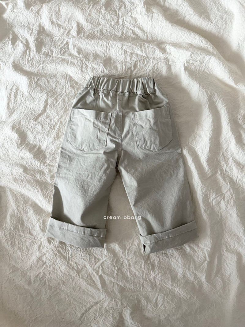 Cream Bbang - Korean Children Fashion - #Kfashion4kids - Slim Cotton Pants - 4