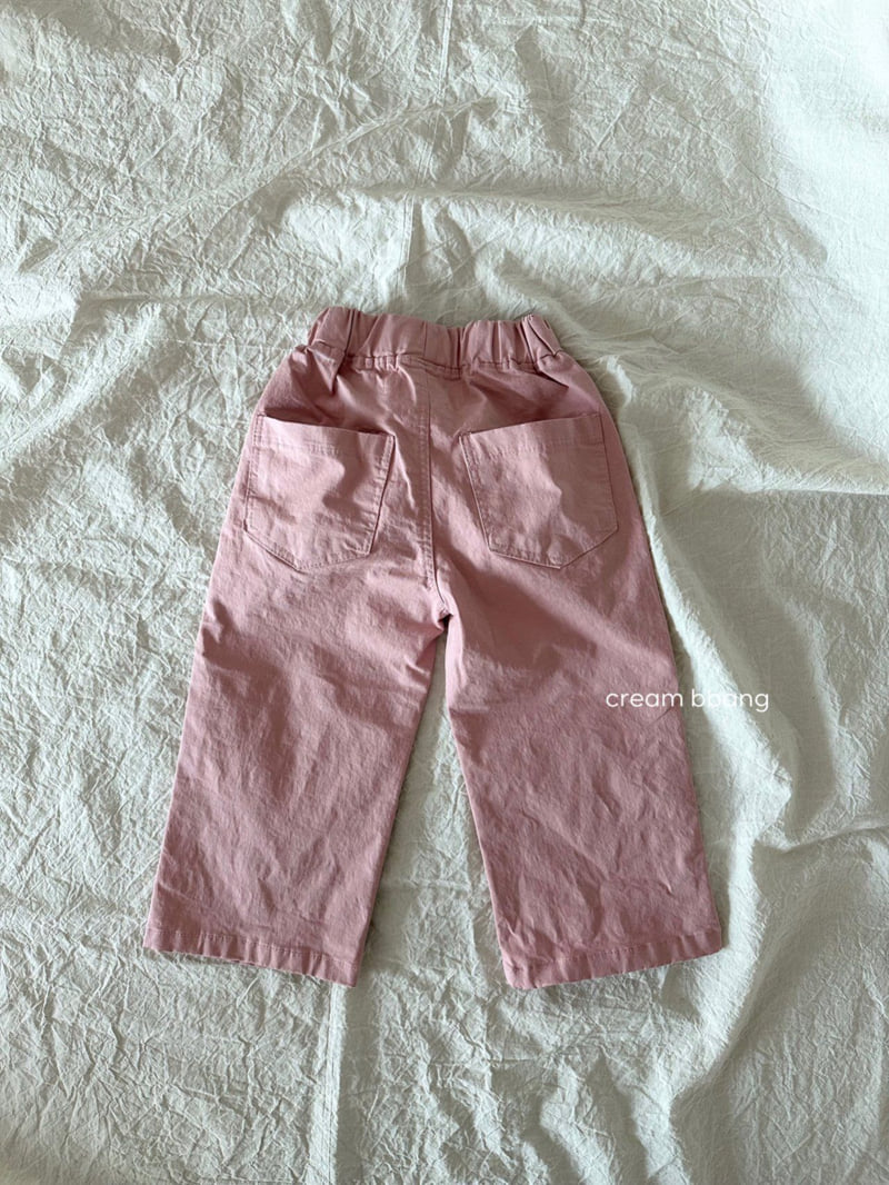 Cream Bbang - Korean Children Fashion - #prettylittlegirls - Slim Cotton Pants - 7