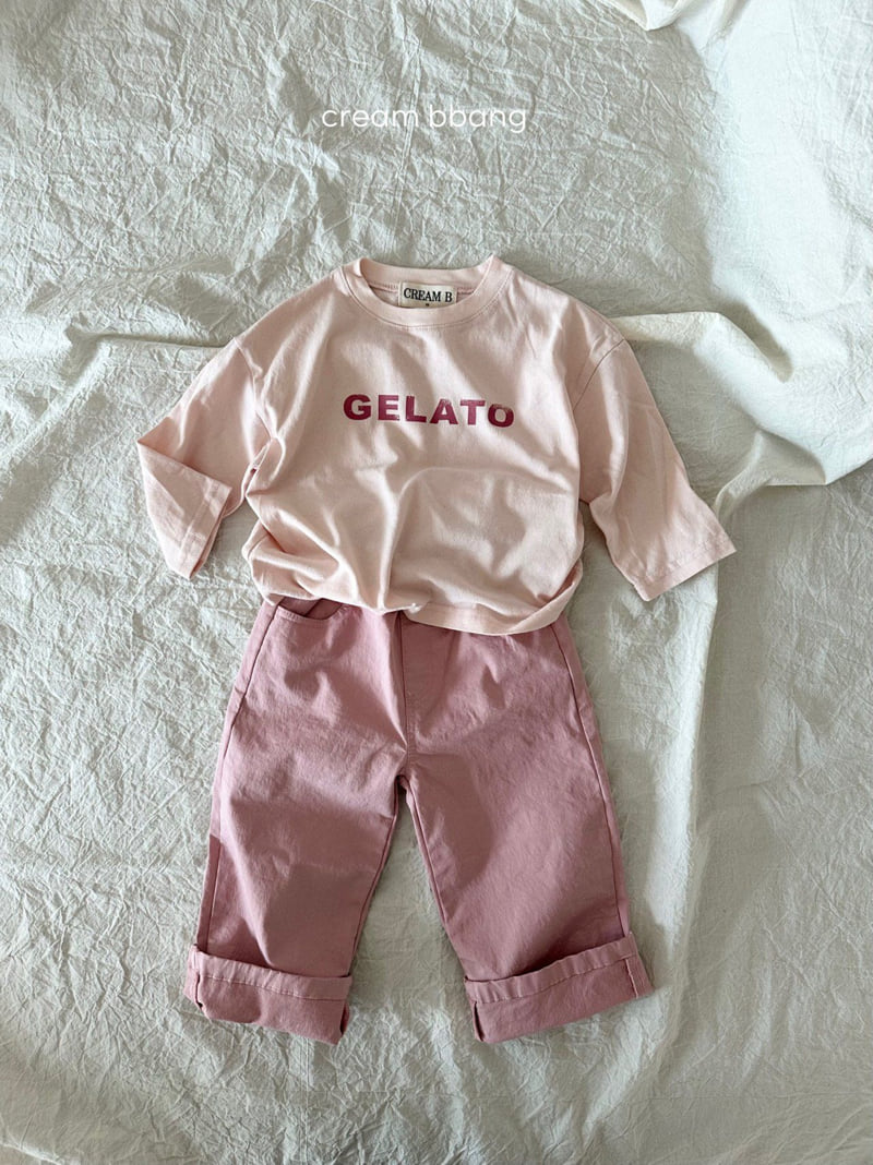Cream Bbang - Korean Children Fashion - #stylishchildhood - Slim Cotton Pants - 10