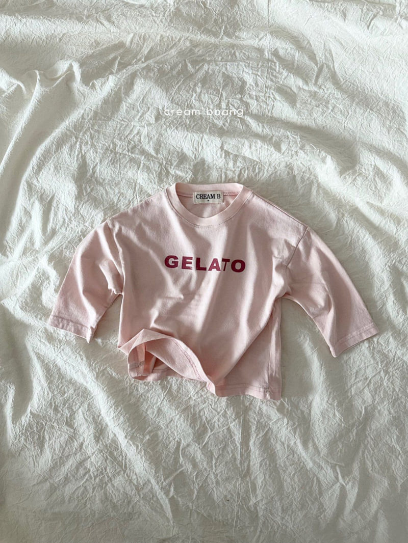 Cream Bbang - Korean Children Fashion - #todddlerfashion - Gelato Basic Tee - 3