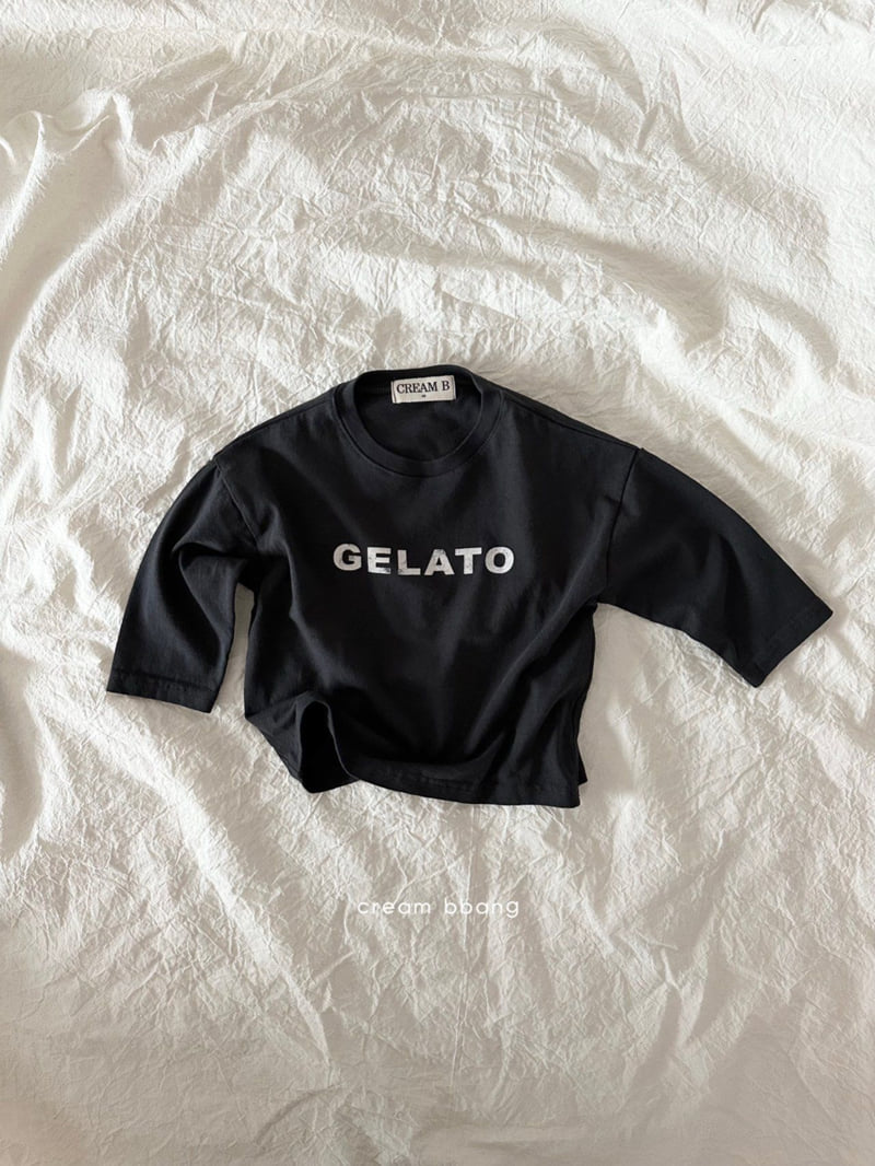 Cream Bbang - Korean Children Fashion - #todddlerfashion - Gelato Basic Tee - 4