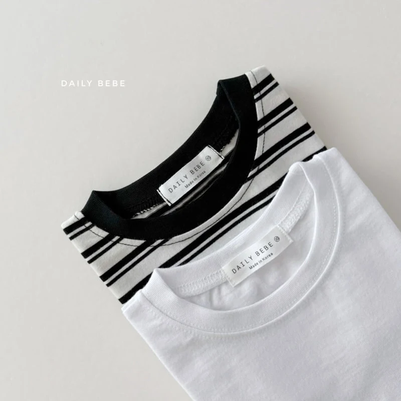 Daily Bebe - Korean Children Fashion - #Kfashion4kids - New Layered Tee - 11