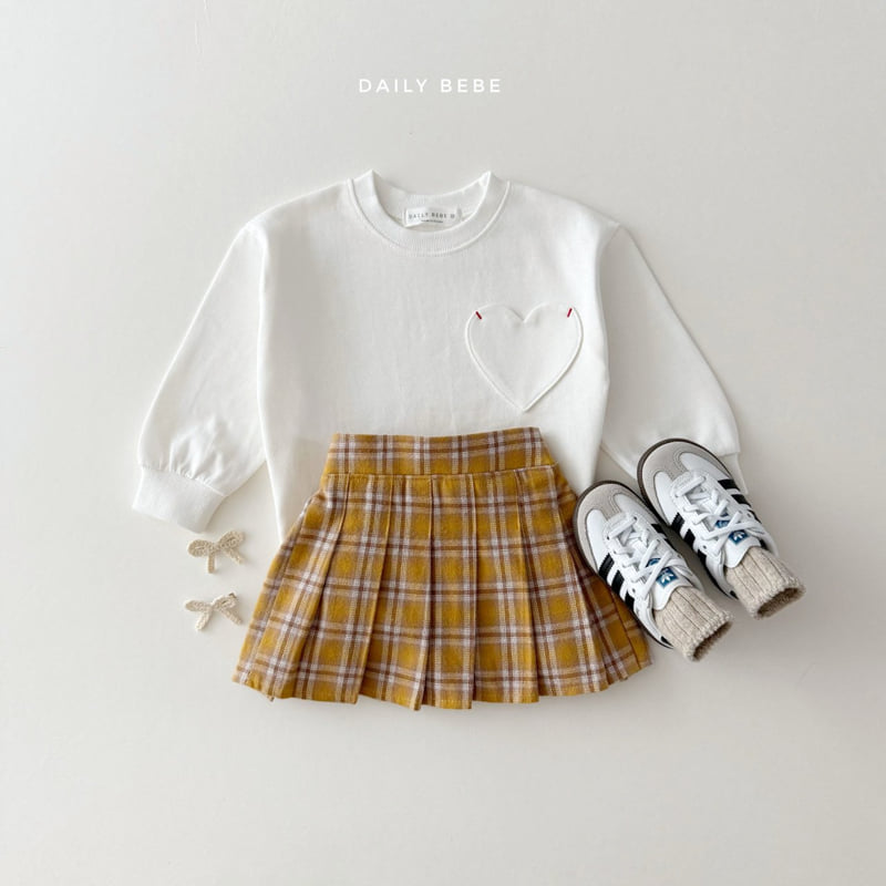 Daily Bebe - Korean Children Fashion - #Kfashion4kids - Check School Skirt - 8