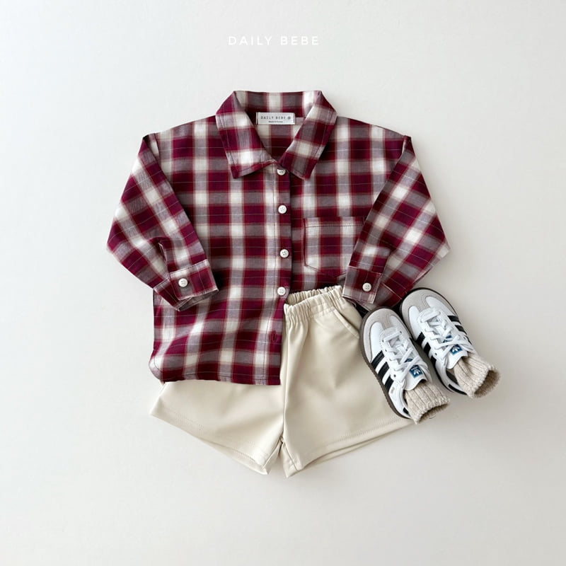 Daily Bebe - Korean Children Fashion - #Kfashion4kids - Crunchy Shorts - 8