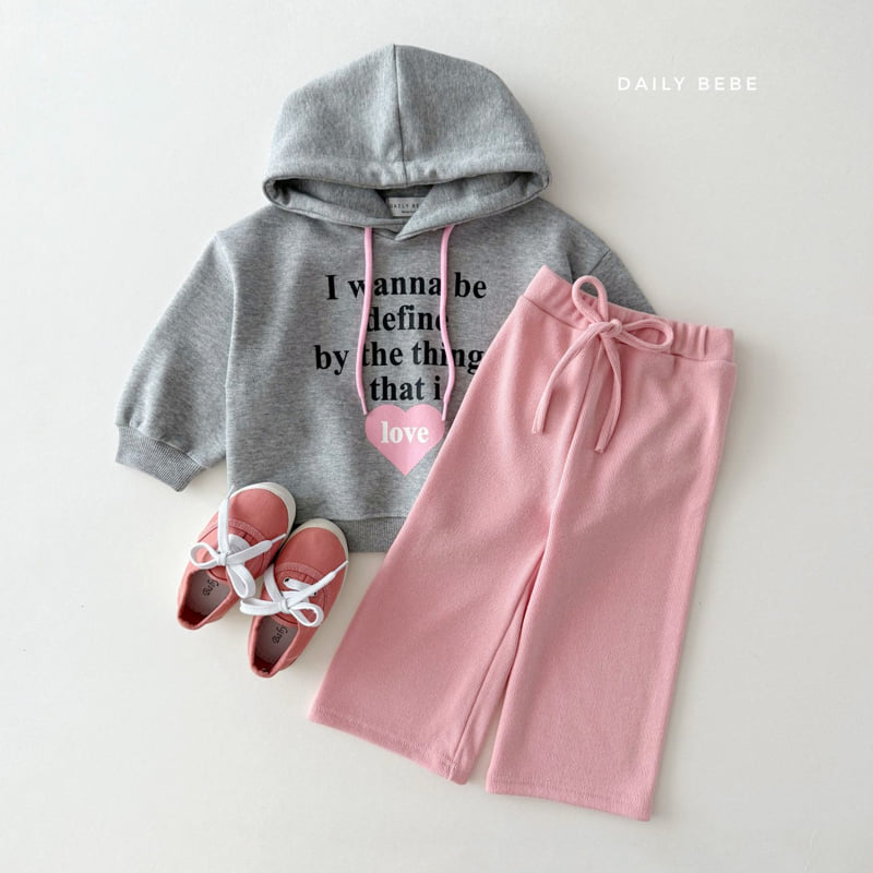 Daily Bebe - Korean Children Fashion - #Kfashion4kids - Wide Knit Pants - 7