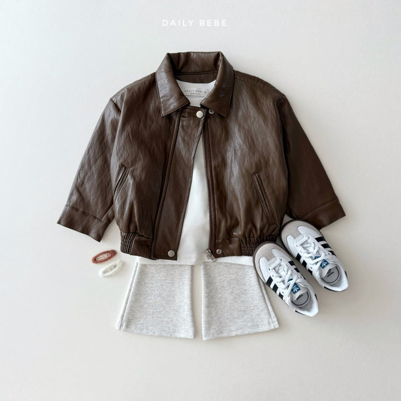 Daily Bebe - Korean Children Fashion - #childofig - Crunchy Jacket - 9