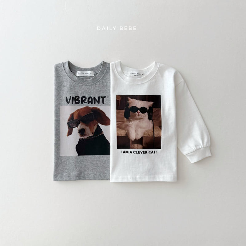 Daily Bebe - Korean Children Fashion - #childofig - Sunglass Tee