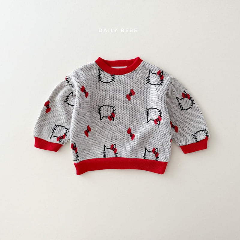 Daily Bebe - Korean Children Fashion - #childofig - Jacquard Bootcut Set - 4