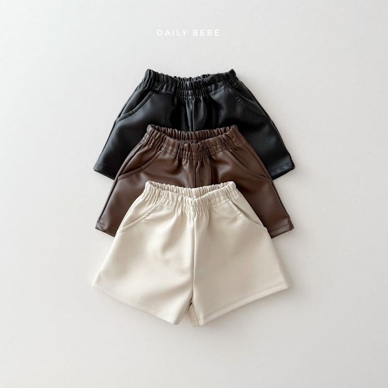 Daily Bebe - Korean Children Fashion - #childrensboutique - Crunchy Shorts
