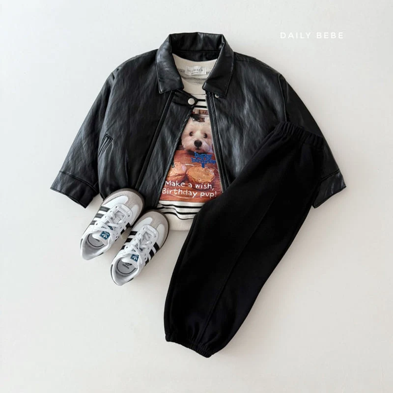 Daily Bebe - Korean Children Fashion - #discoveringself - Crunchy Jacket - 12