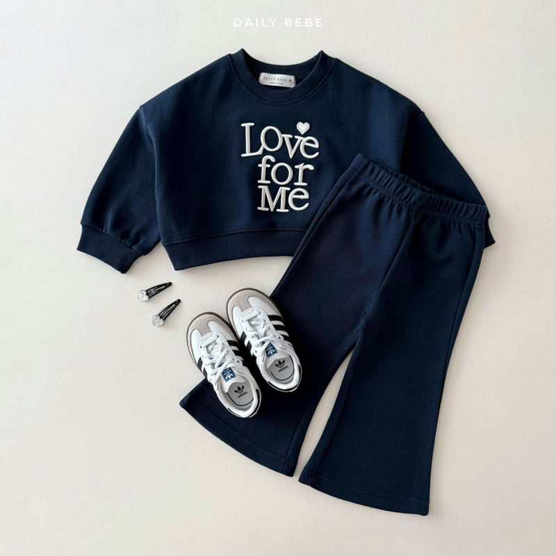Daily Bebe - Korean Children Fashion - #fashionkids - Love Me Bootcut Set - 8