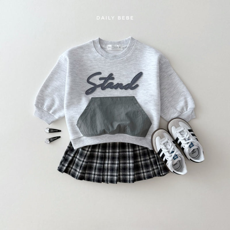 Daily Bebe - Korean Children Fashion - #fashionkids - Crispy Pocket Sweatshirt - 10