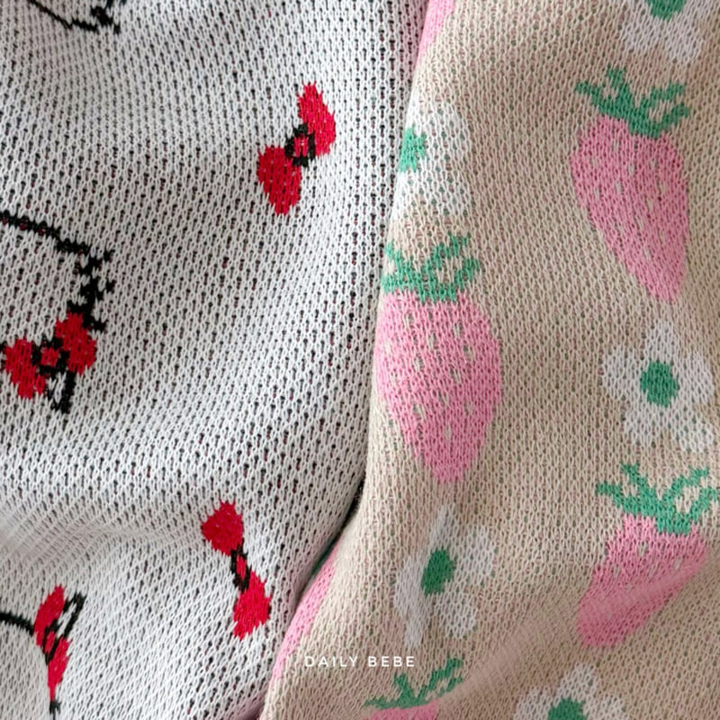 Daily Bebe - Korean Children Fashion - #fashionkids - Jacquard Bootcut Set - 7