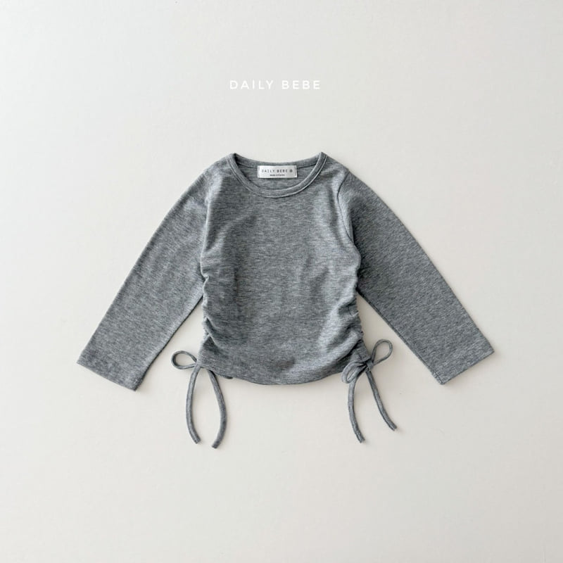 Daily Bebe - Korean Children Fashion - #fashionkids - Side Shirring Set - 4