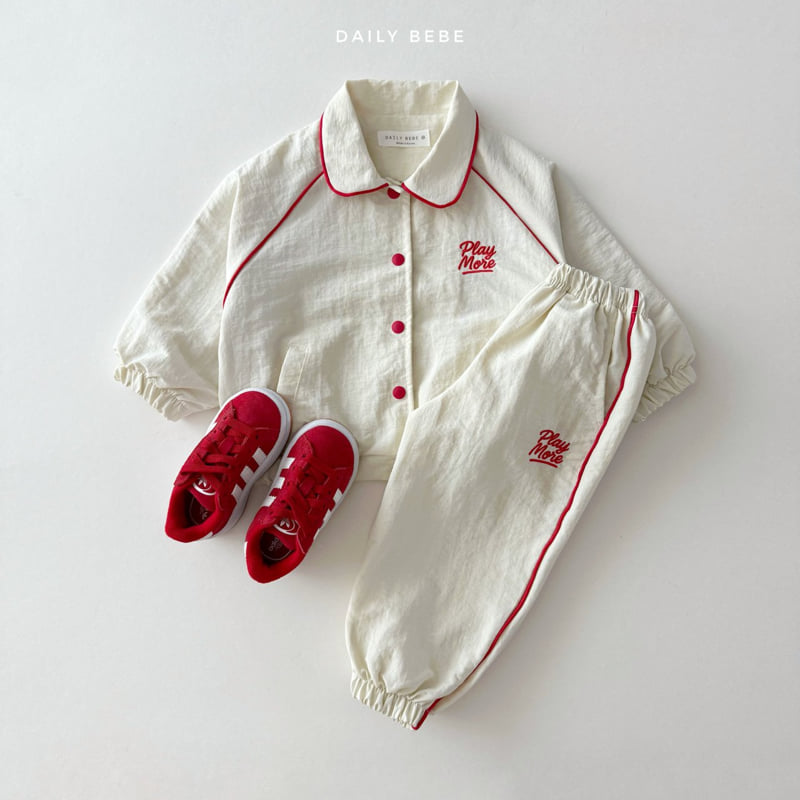 Daily Bebe - Korean Children Fashion - #kidsshorts - Play More Jumper - 3