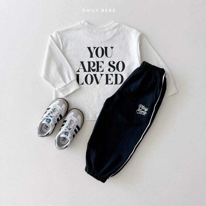 Daily Bebe - Korean Children Fashion - #kidsshorts - Play More Jogger Pants - 12