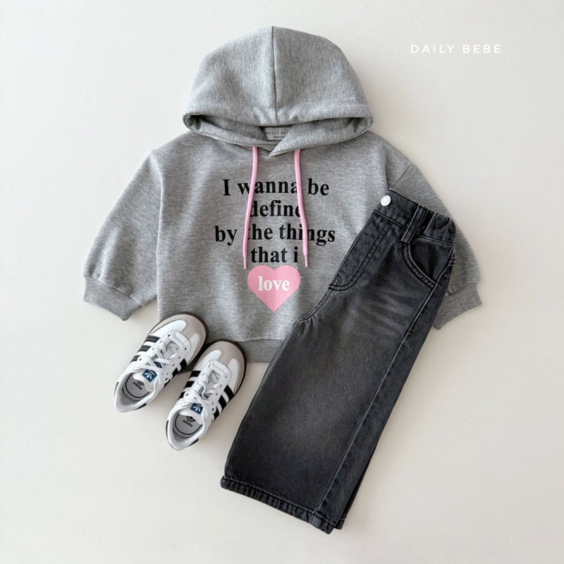 Daily Bebe - Korean Children Fashion - #kidsshorts - Washed Wide Denim - 11