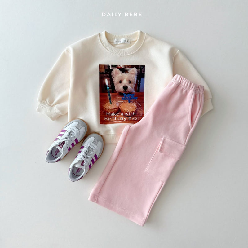 Daily Bebe - Korean Children Fashion - #fashionkids - Cargo Wide Pants - 4