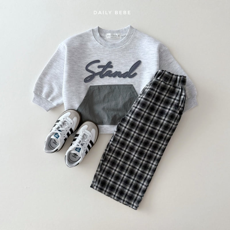Daily Bebe - Korean Children Fashion - #kidsshorts - Crispy Pocket Sweatshirt - 11