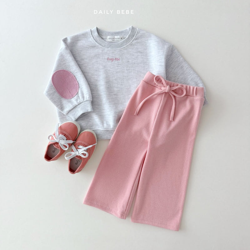 Daily Bebe - Korean Children Fashion - #fashionkids - Wide Knit Pants - 4
