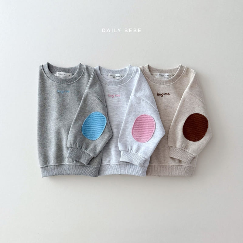 Daily Bebe - Korean Children Fashion - #kidsshorts - Hug Me Sweatshirt