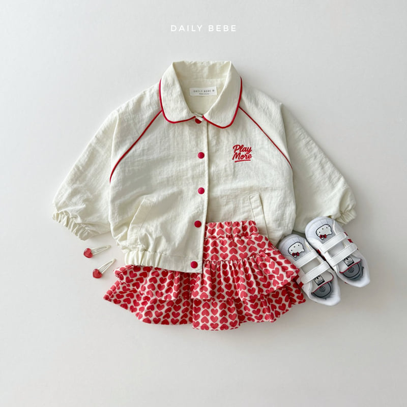 Daily Bebe - Korean Children Fashion - #kidsshorts - Play More Jumper - 4