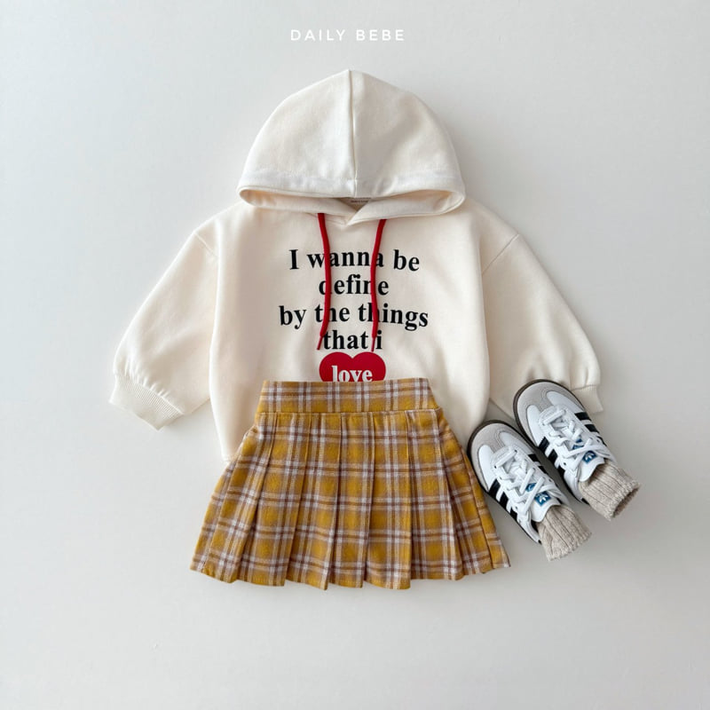 Daily Bebe - Korean Children Fashion - #kidzfashiontrend - Check School Skirt - 7