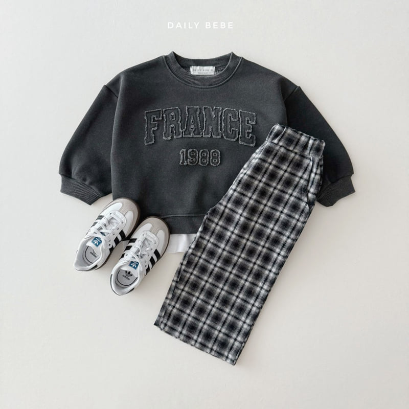 Daily Bebe - Korean Children Fashion - #kidzfashiontrend - Check School Pants - 11
