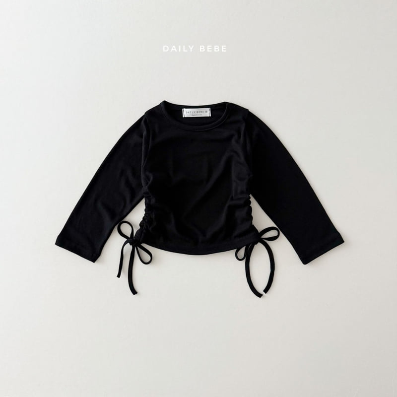 Daily Bebe - Korean Children Fashion - #littlefashionista - Side Shirring Set - 8