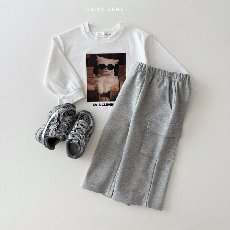 Daily Bebe - Korean Children Fashion - #littlefashionista - Cargo Wide Pants - 8