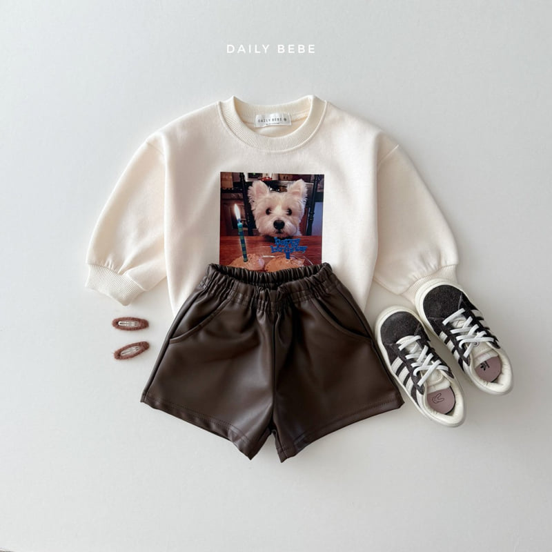 Daily Bebe - Korean Children Fashion - #littlefashionista - Birthday Sweatshirt (Stripe) - 3