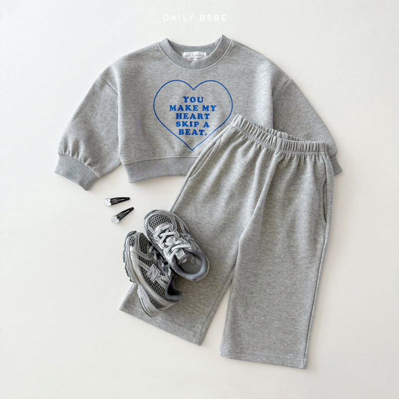 Daily Bebe - Korean Children Fashion - #magicofchildhood - Heart Wide Set - 7