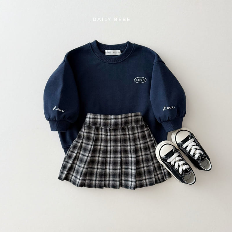 Daily Bebe - Korean Children Fashion - #minifashionista - Check School Skirt - 11
