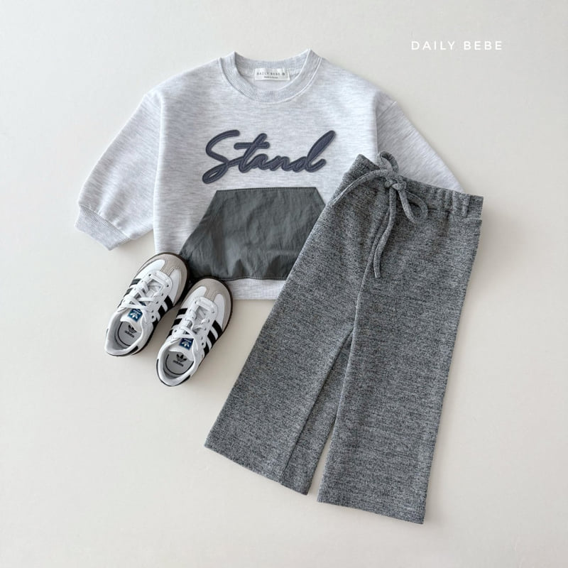Daily Bebe - Korean Children Fashion - #prettylittlegirls - Wide Knit Pants - 11