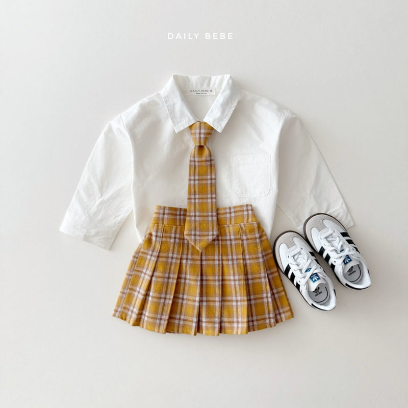 Daily Bebe - Korean Children Fashion - #stylishchildhood - Basic School Shirt - 5