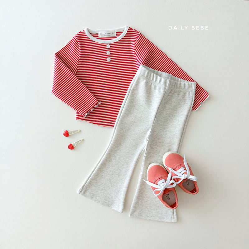 Daily Bebe - Korean Children Fashion - #toddlerclothing - Daily Bootcut Pants - 4