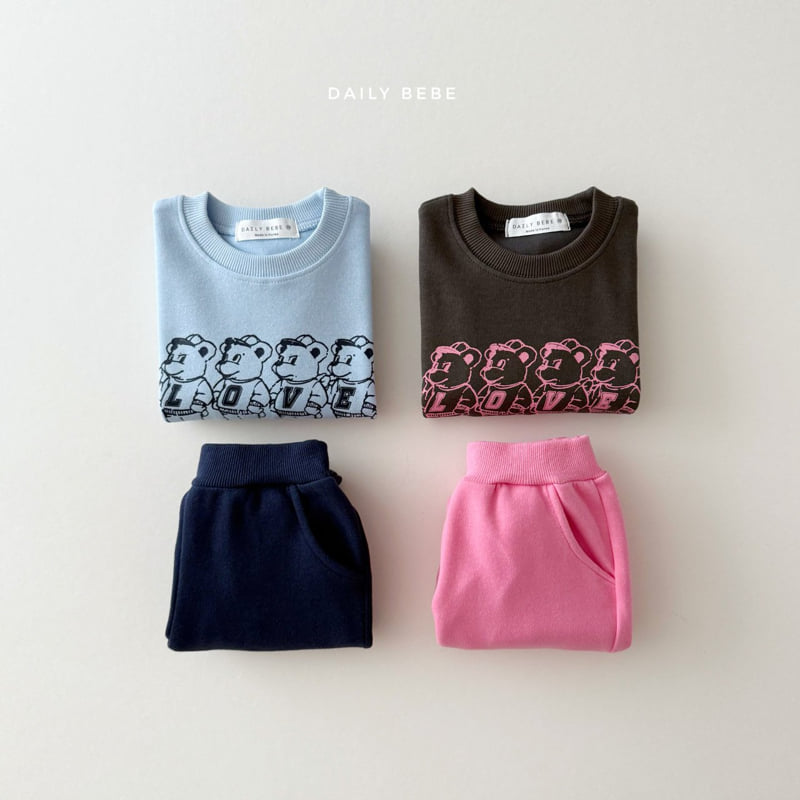 Daily Bebe - Korean Children Fashion - #stylishchildhood - Bear Family Set