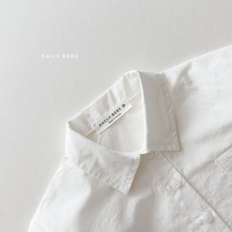 Daily Bebe - Korean Children Fashion - #todddlerfashion - Basic School Shirt - 3