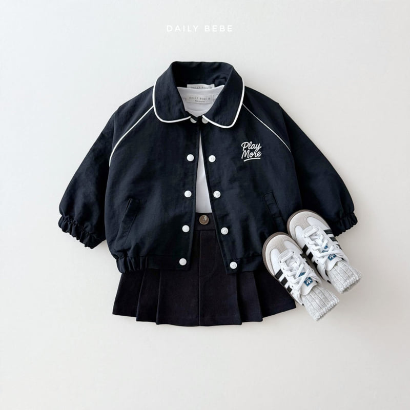Daily Bebe - Korean Children Fashion - #toddlerclothing - Play More Jumper - 12