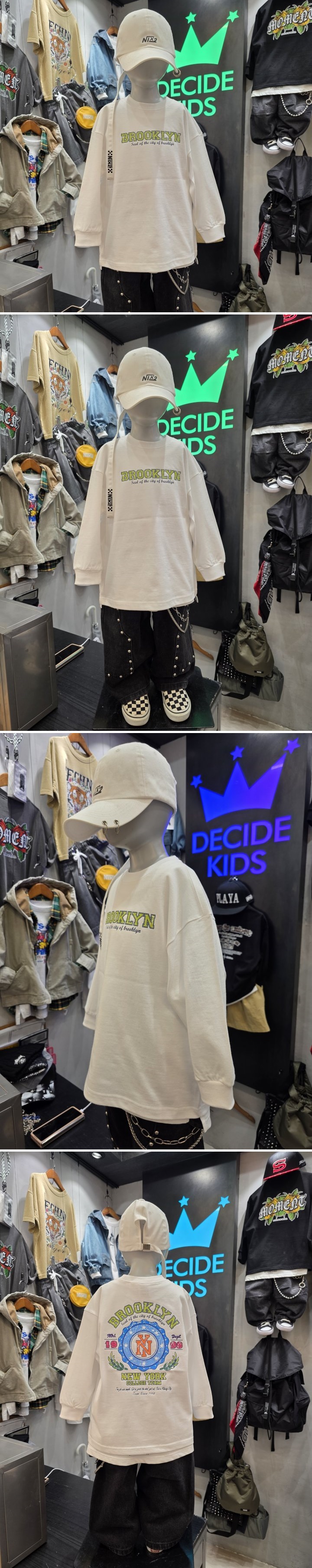 Decide Kids - Korean Children Fashion - #discoveringself - Brooklyn Long Sleeve Tee - 2
