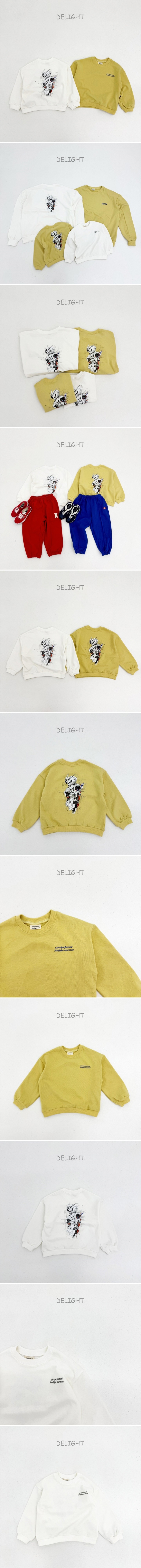 Delight - Korean Women Fashion - #restrostyle - Crack Robot Sweatshirt (Adults) - 2