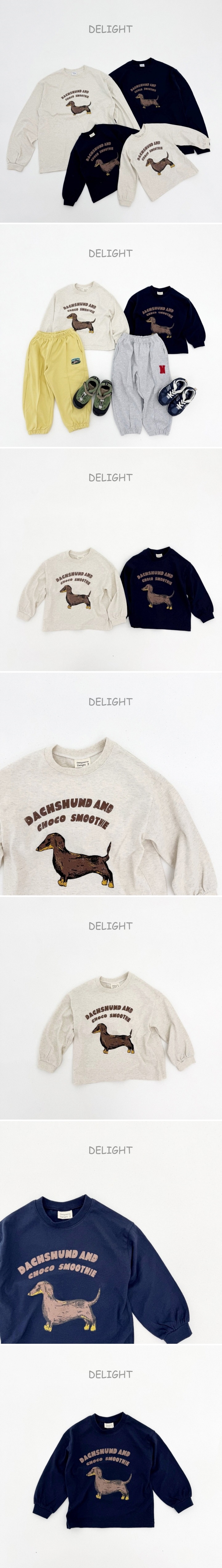 Delight - Korean Women Fashion - #thelittlethings - Dachshund Tee (Adults) - 2