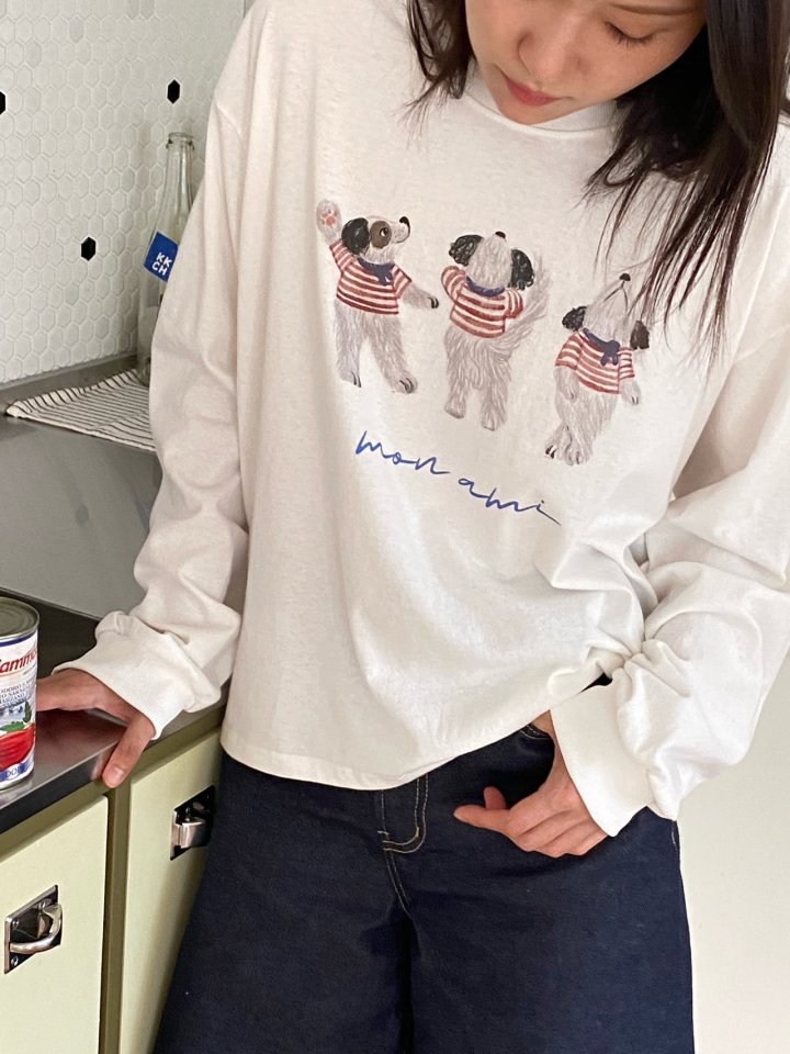 Diana - Korean Women Fashion - #momslook - Monami Tee