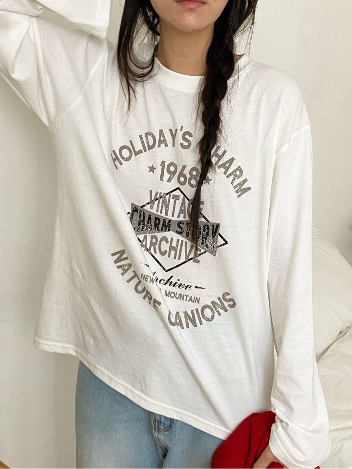 Diana - Korean Women Fashion - #pursuepretty - Charm Tee - 11