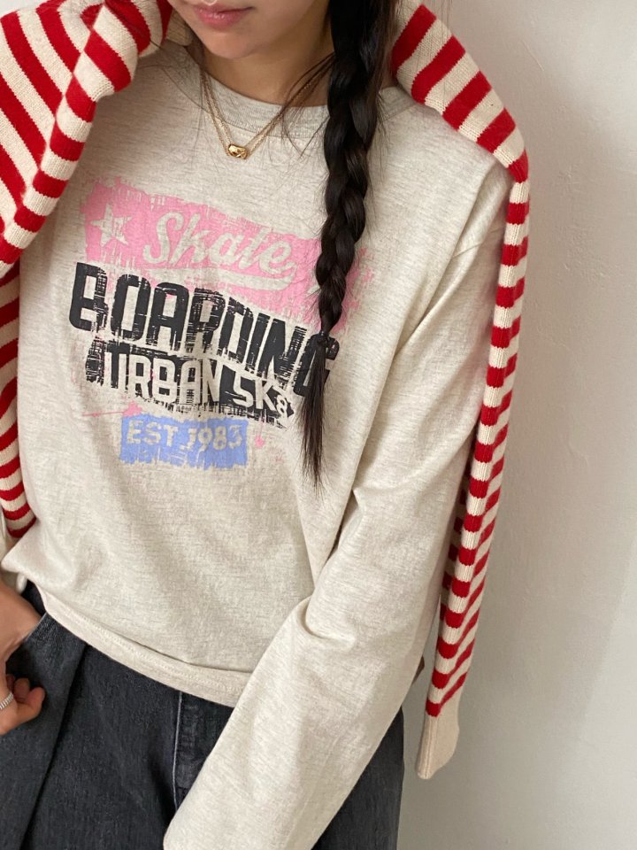 Diana - Korean Women Fashion - #womensfashion - Skating Tee - 6