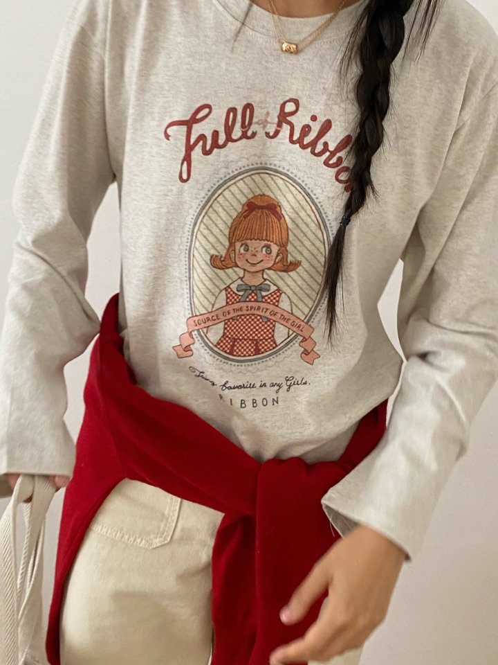 Diana - Korean Women Fashion - #womensfashion - Ribbon Tee