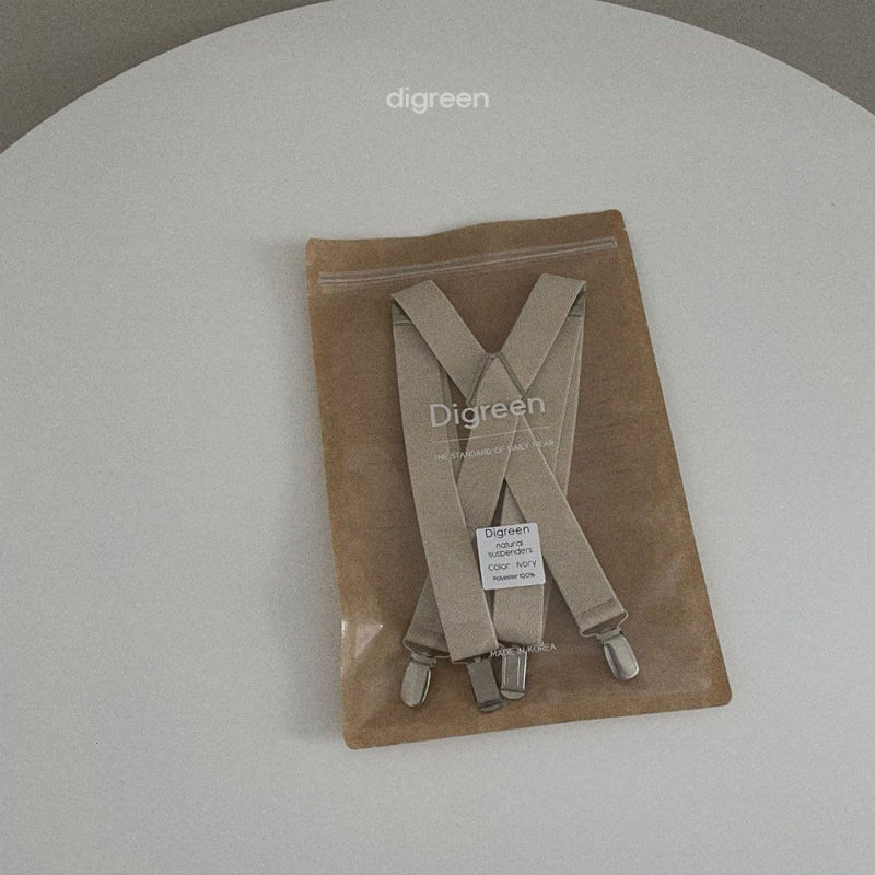Digreen - Korean Children Fashion - #Kfashion4kids - Natural Suspenders - 10