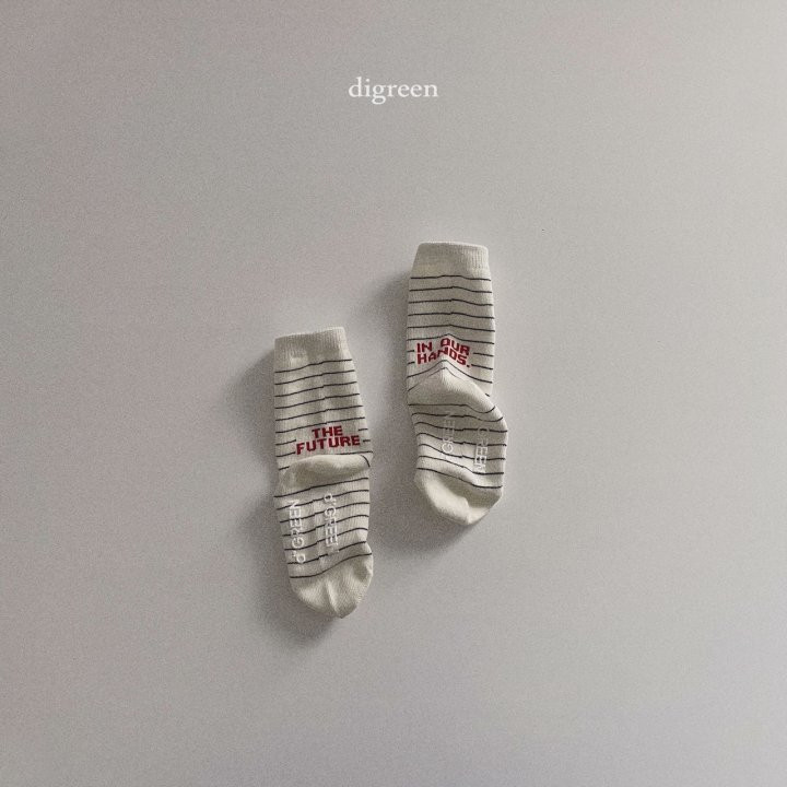 Digreen - Korean Children Fashion - #childofig - Future Socks - 10
