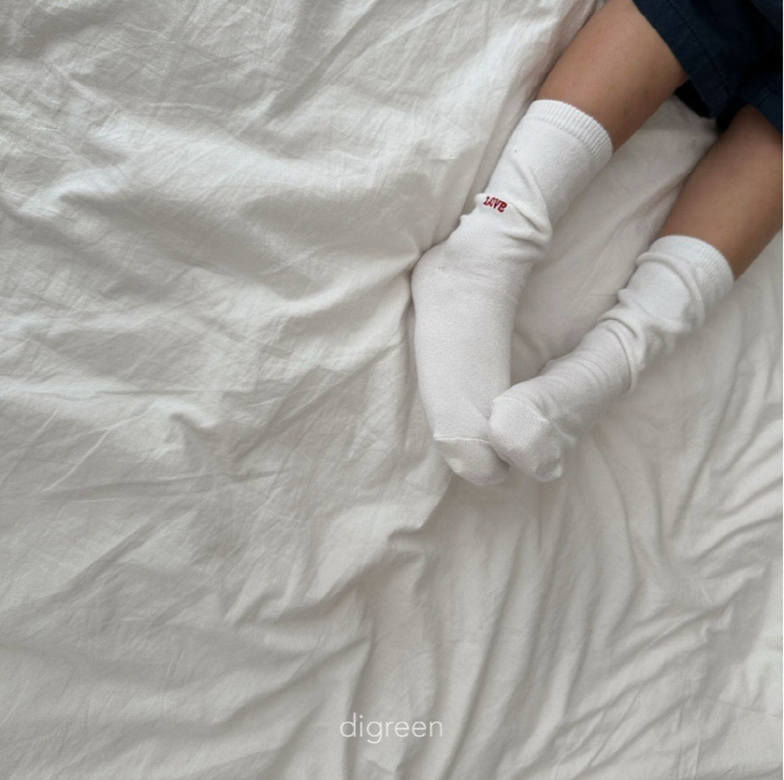 Digreen - Korean Children Fashion - #childofig - Heart Socks - 6