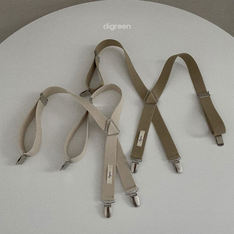 Digreen - Korean Children Fashion - #childofig - Natural Suspenders